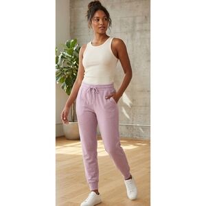 Serra Tie waist Joggers Light Pink Size M